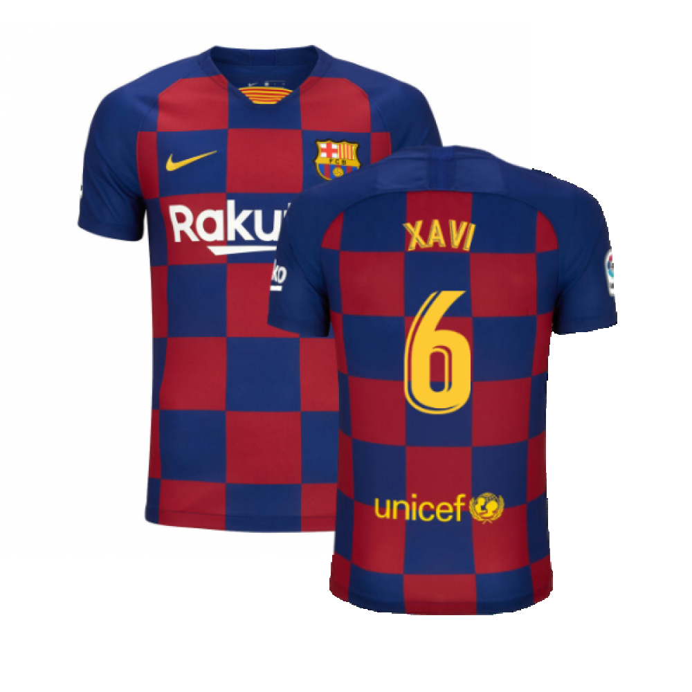 Barcelona 2019-20 Home Shirt (S) (BNWT) (XAVI 6)_0