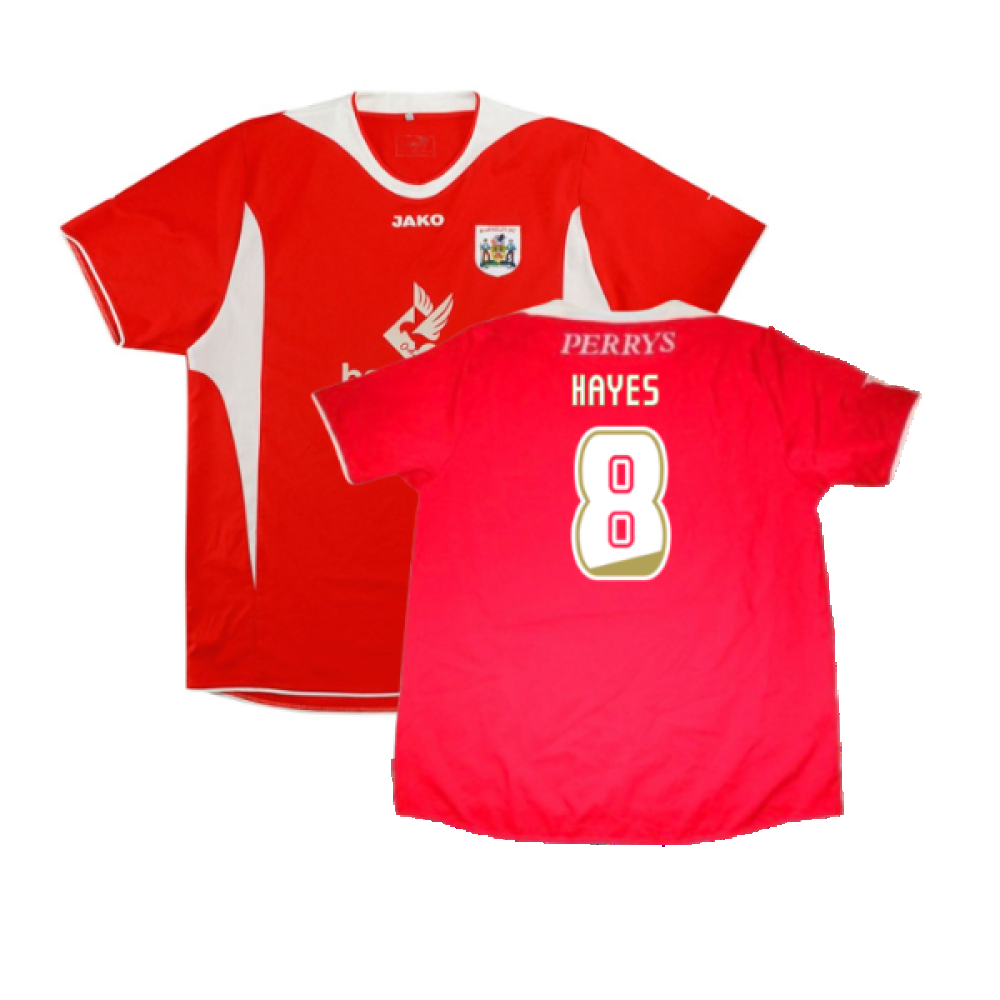 Barnsley 2006-07 Home Shirt (XL) (Excellent) (Hayes 8)_0