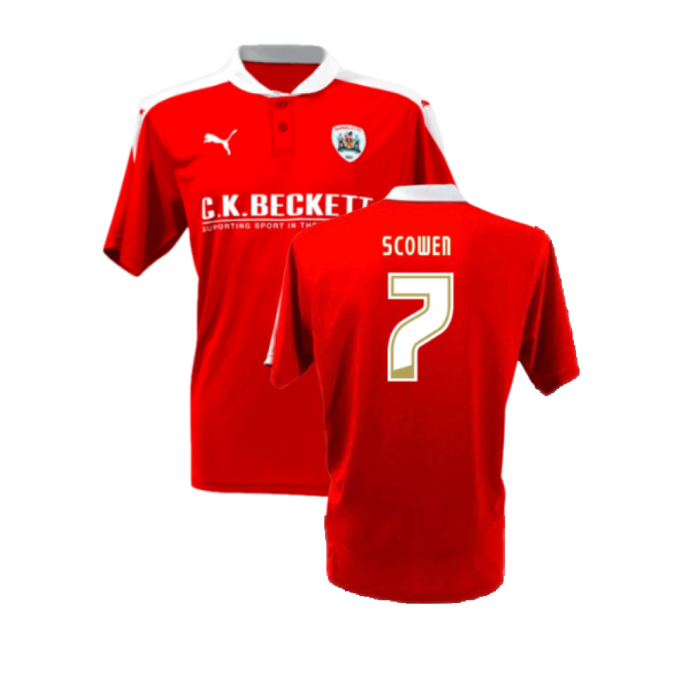 Barnsley 2015-16 Home Shirt (L) (Excellent) (Scowen 7)_0