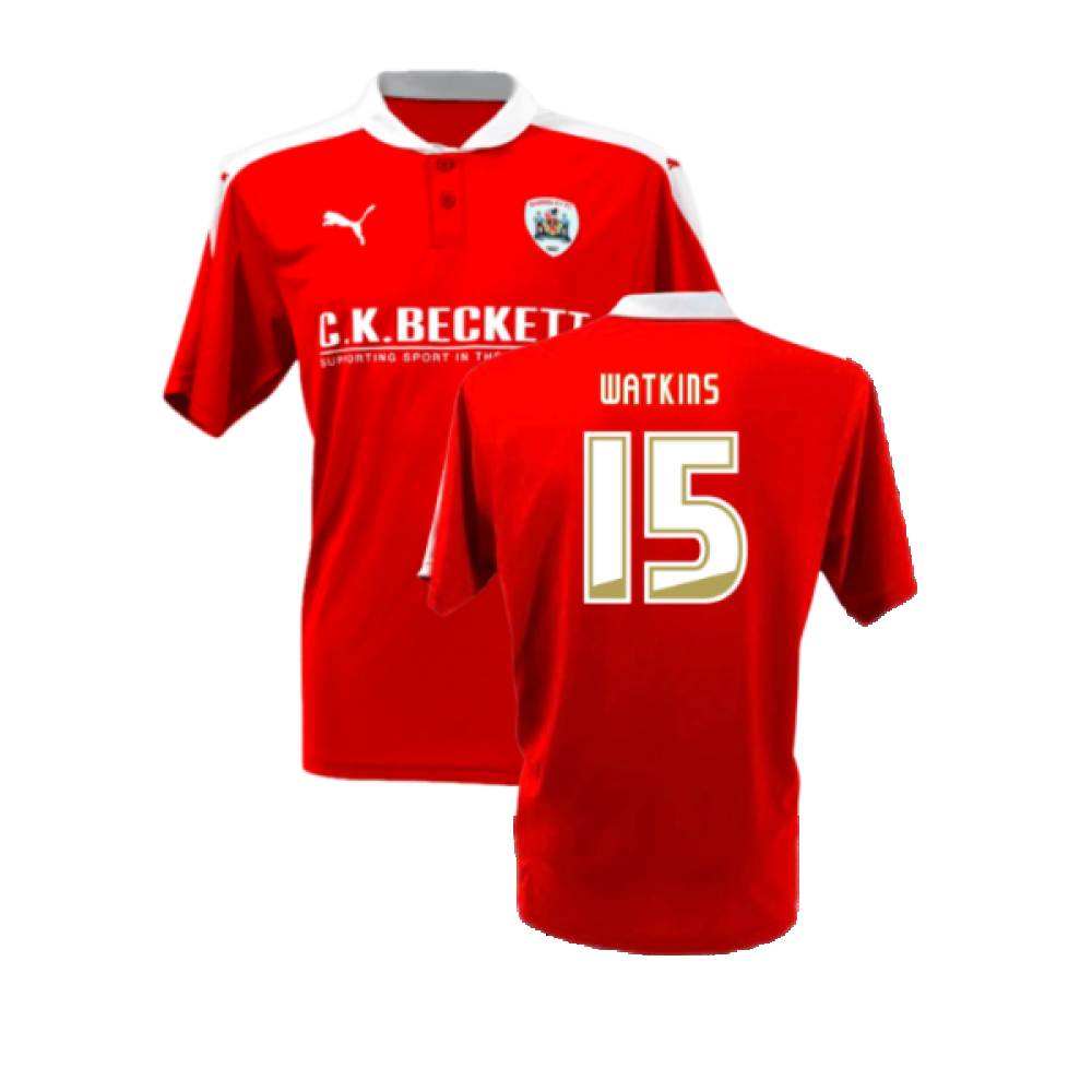 Barnsley 2015-16 Home Shirt (L) (Excellent) (Watkins 15)_0