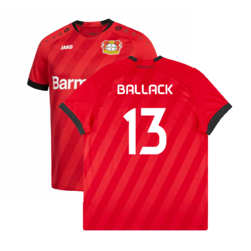 Bayer Leverkusen 2019-20 Home Shirt (Excellent) (Ballack 13)_0