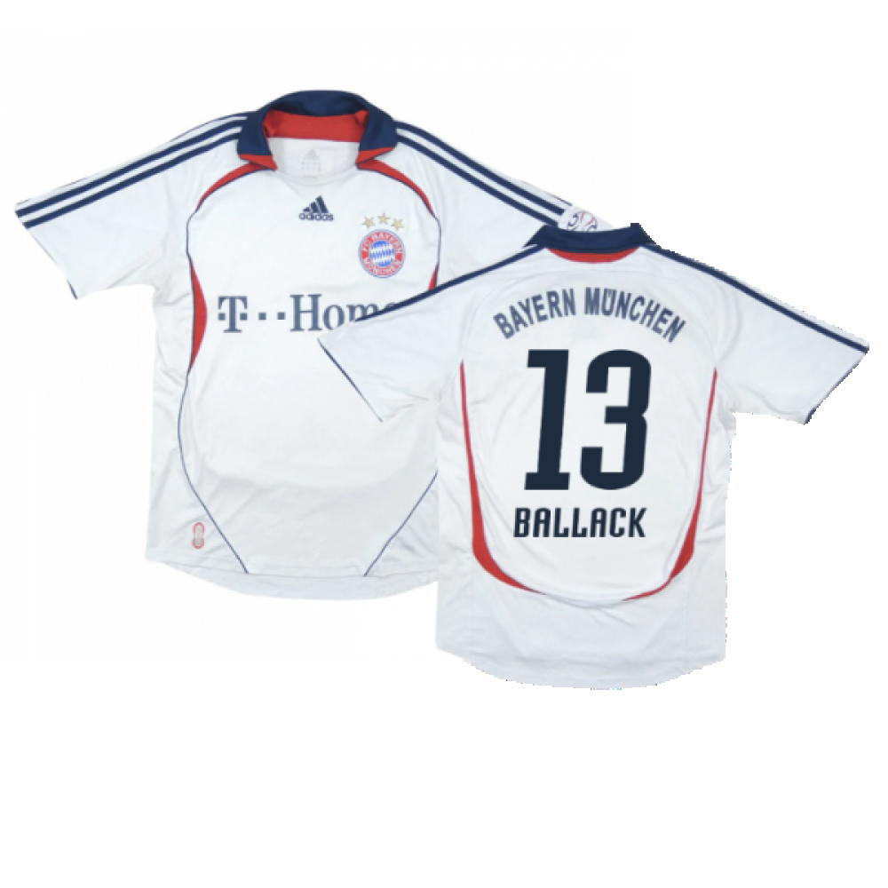 Bayern Munich 2006-08 Away Shirt (Excellent) (Ballack 13)_0