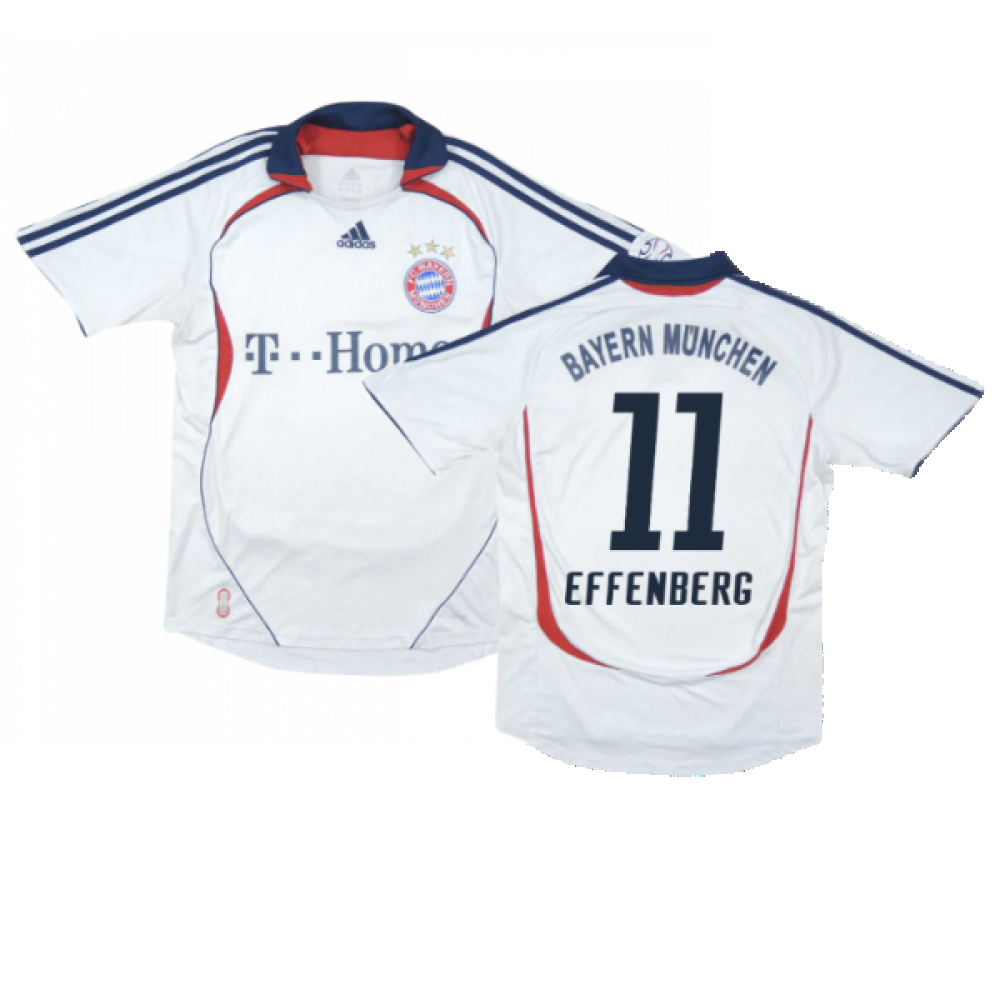 Bayern Munich 2006-08 Away Shirt (Excellent) (Effenberg 11)_0