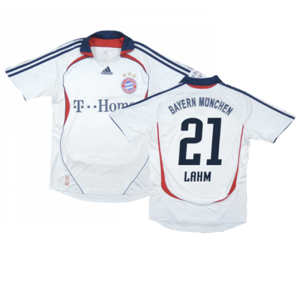 Bayern Munich 2006-08 Away Shirt (Excellent) (Lahm 21)_0