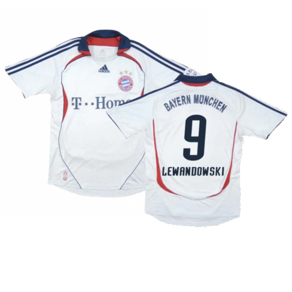 Bayern Munich 2006-08 Away Shirt (Excellent) (Lewandowski 9)_0