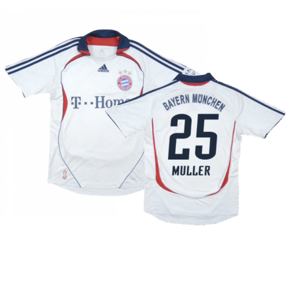 Bayern Munich 2006-08 Away Shirt (Excellent) (Muller 25)_0