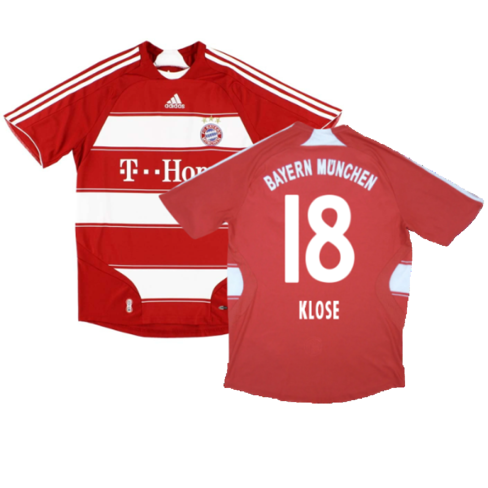 Bayern Munich 2007-09 Home (M) (Very Good) (Klose 18)_0