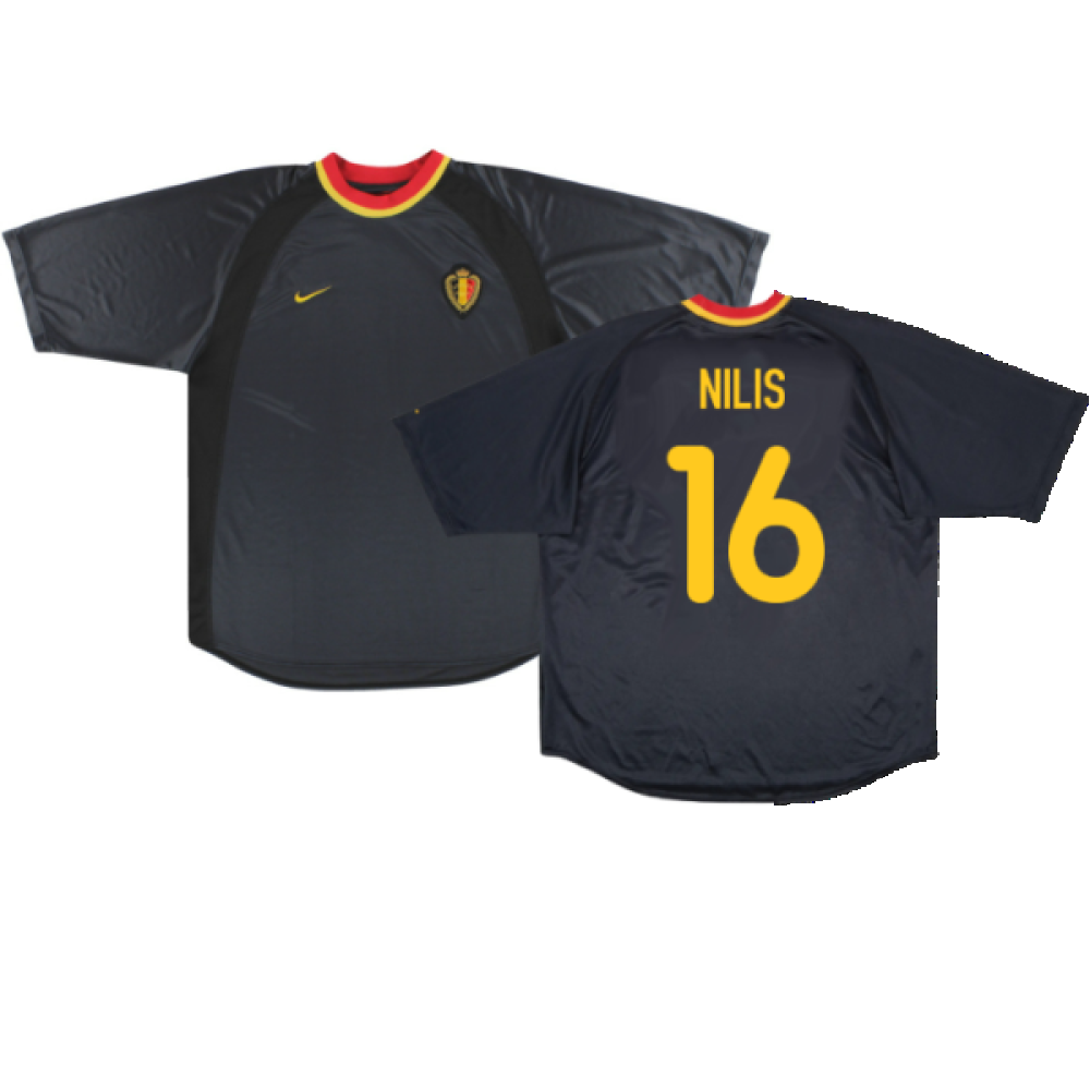 Belgium 2000-02 Away Shirt (XL) (Very Good) (Nilis 16)_0