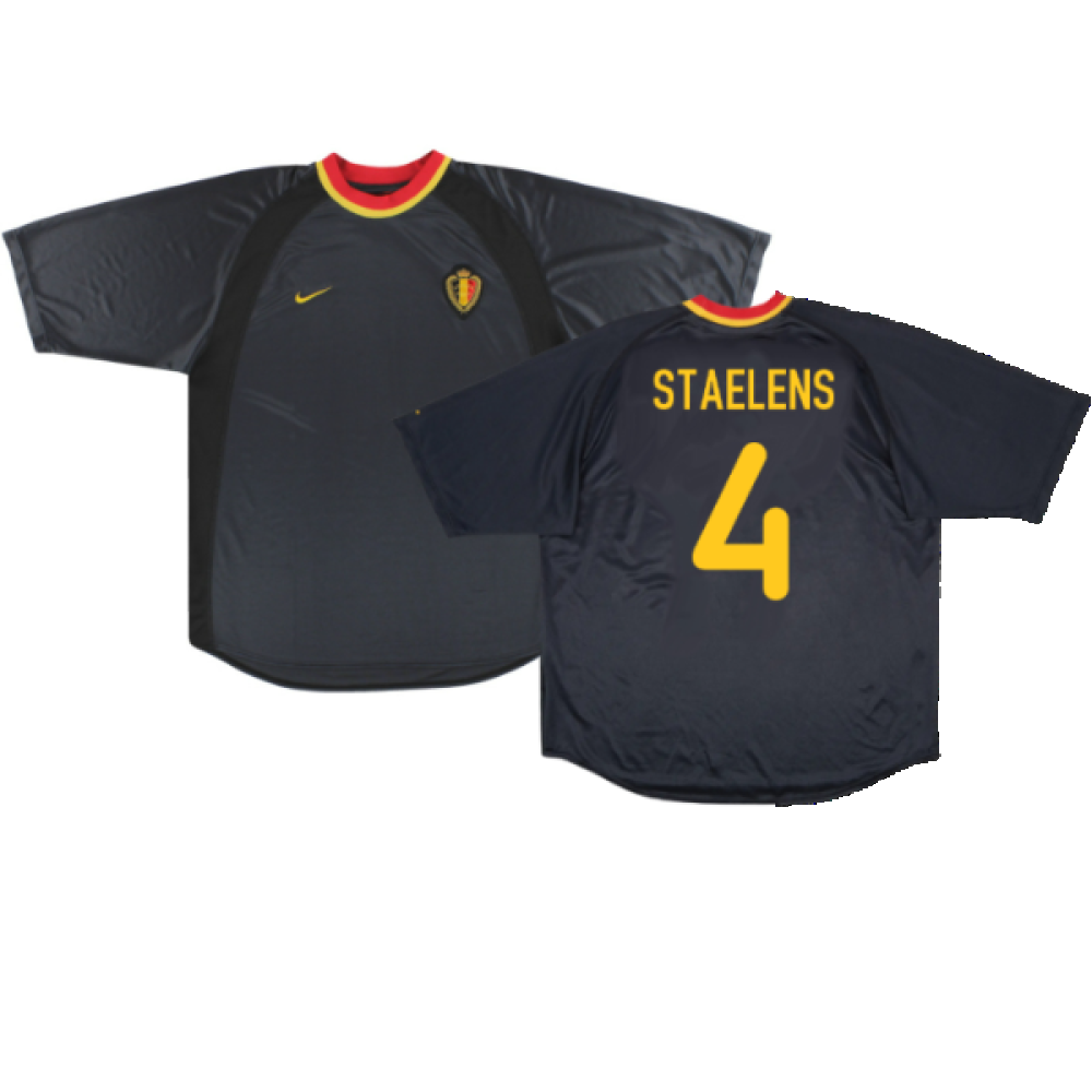 Belgium 2000-02 Away Shirt (XL) (Very Good) (Staelens 4)_0