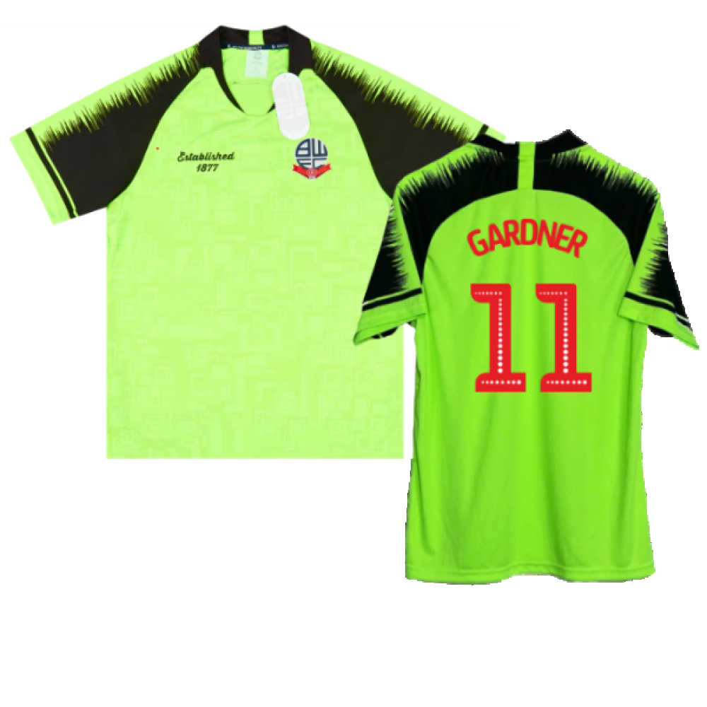 Bolton 2019-20 Away Shirt (M) (Very Good) (Gardner 11)_0