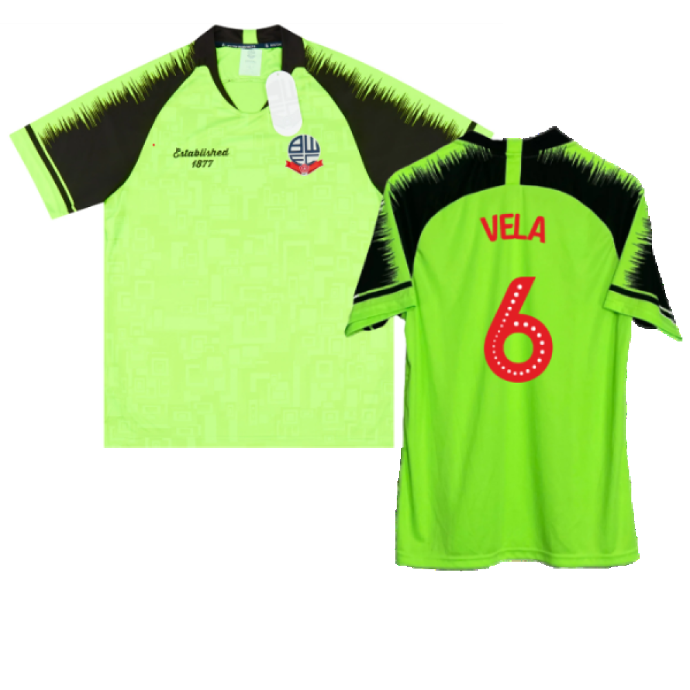 Bolton 2019-20 Away Shirt (L) (Excellent) (Vela 6)_0