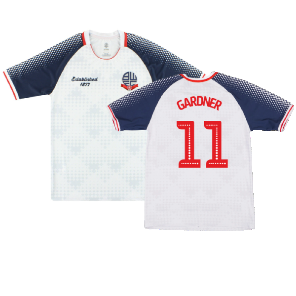 Bolton Wanderers 2019-20 Home Shirt (Sponsorless) (M) (Mint) (Gardner 11)_0