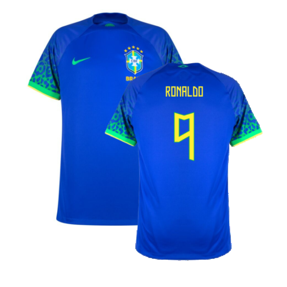 Brazil 2022-23 Away Shirt (XSB) (Mint) (Ronaldo 9)_0