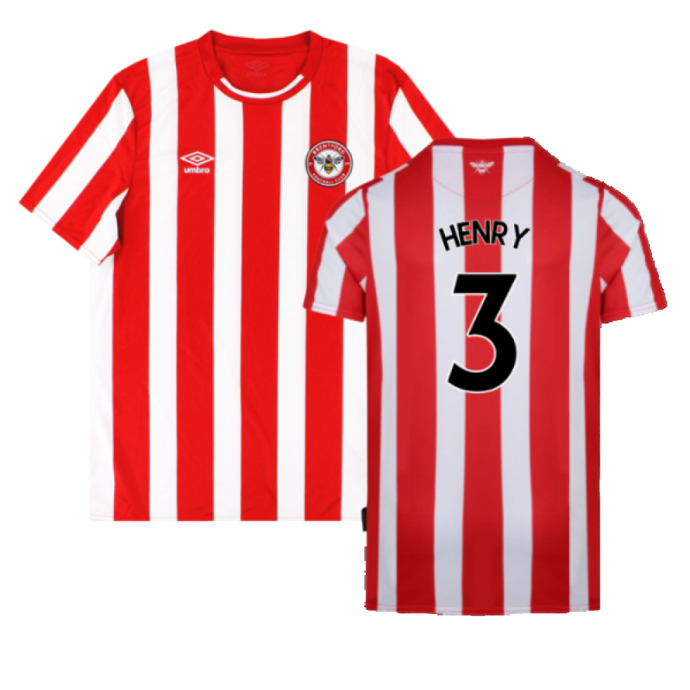 Brentford 2021-23 Home Shirt (XXL) (Mint) (HENRY 3)_0