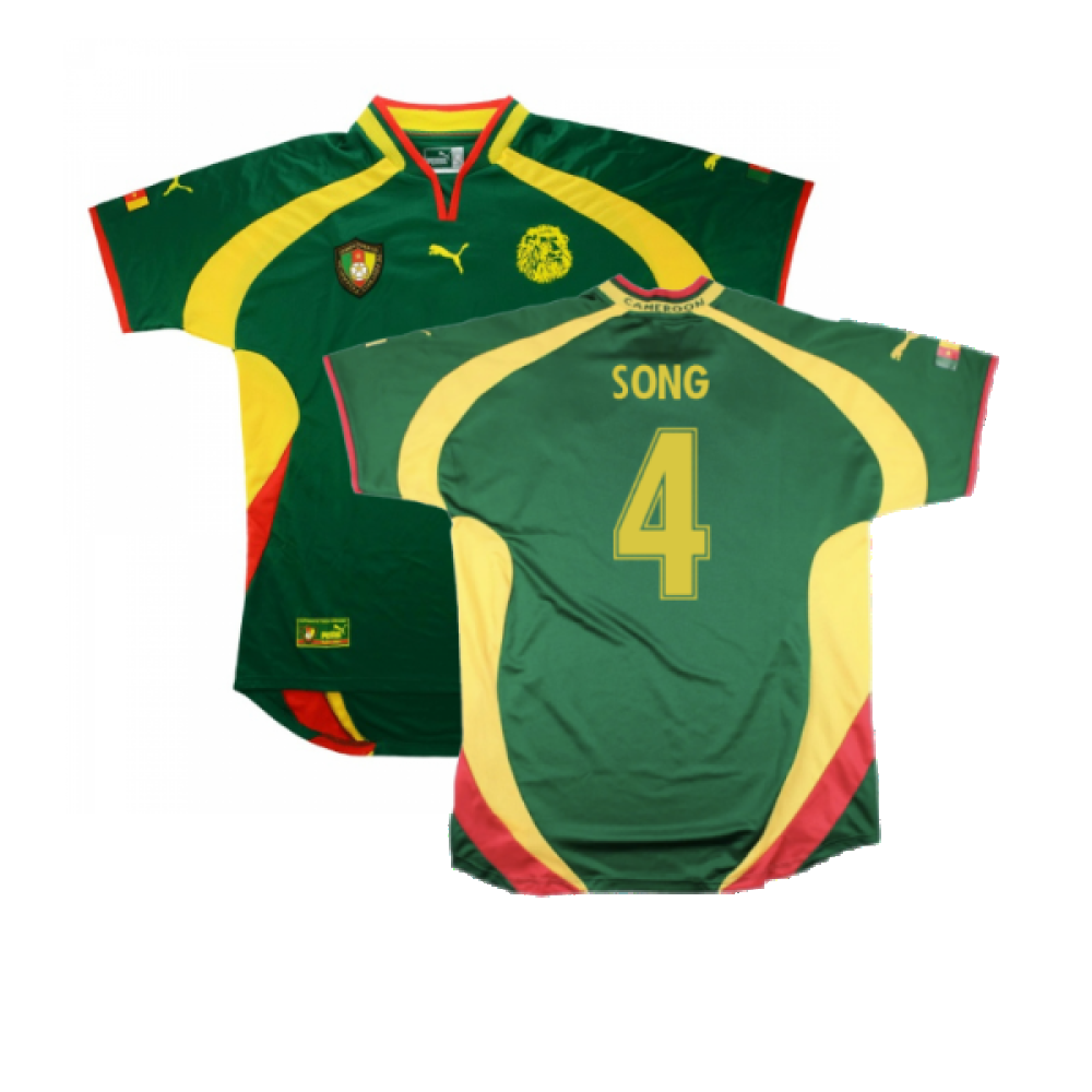 Cameroon 2000-02 Home Shirt (XL) (Very Good) (Song 4)_0