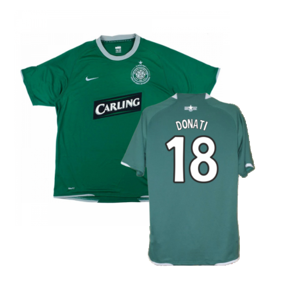 Celtic 2007-08 Away Shirt (Mint) (Donati 18)_0