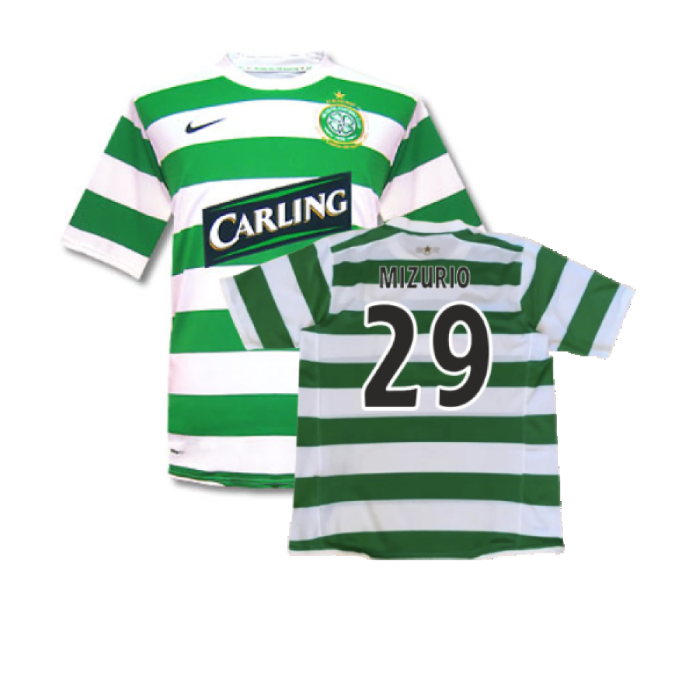 Celtic 2007-08 Home Shirt (M) (Good) (Mizurio 29)_0