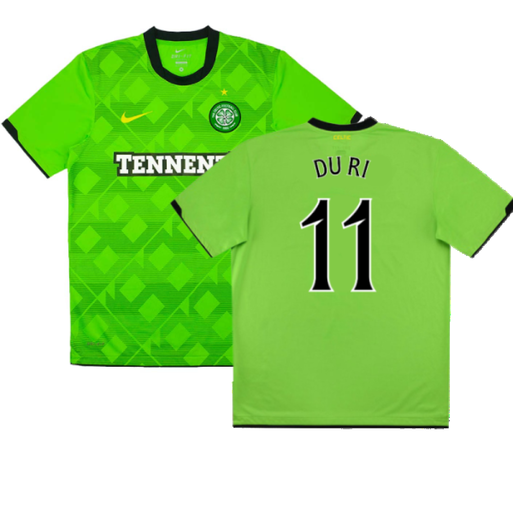 Celtic 2010-11 Away Shirt (XL) (Mint) (Du Ri 11)_0