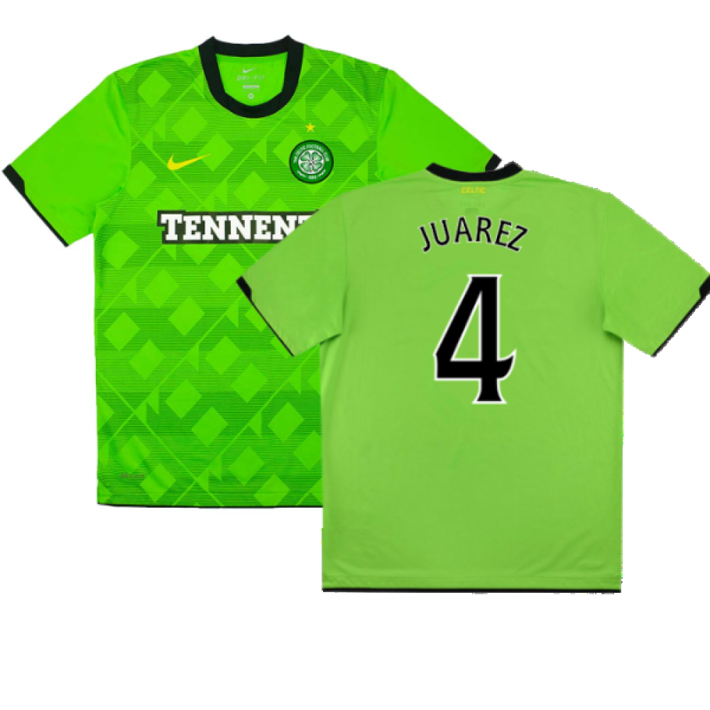 Celtic 2010-11 Away Shirt (XL) (Mint) (Juarez 4)_0