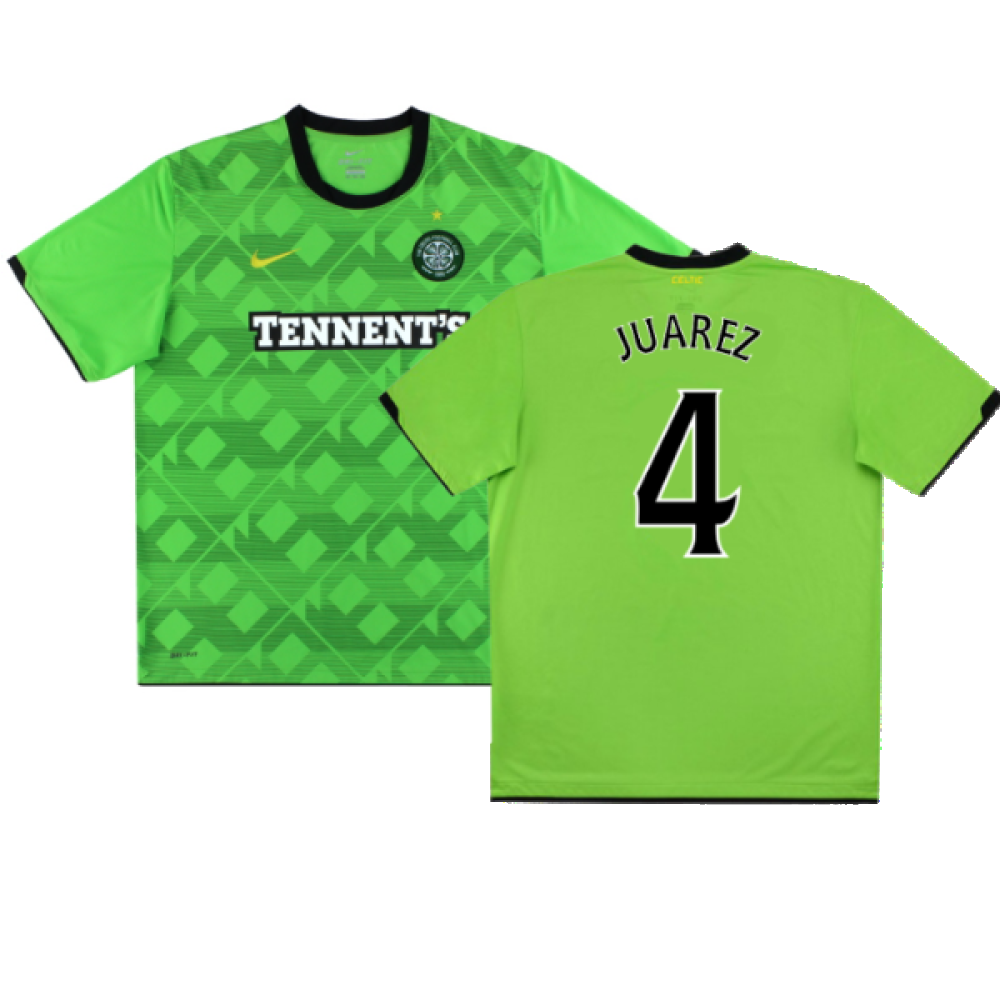 Celtic 2010-11 Away Shirt (L) (Mint) (Juarez 4)_0