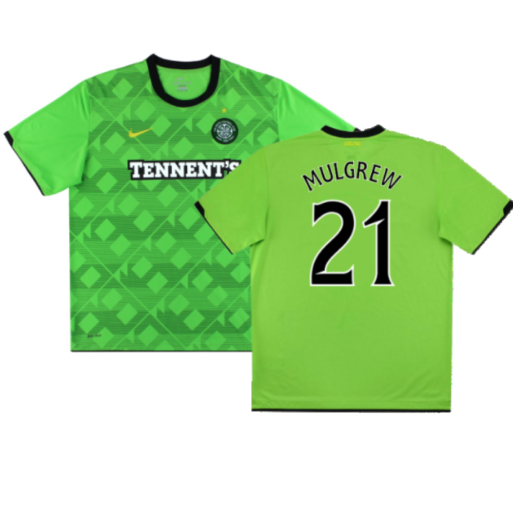 Celtic 2010-11 Away Shirt (L) (Mint) (Mulgrew 21)_0