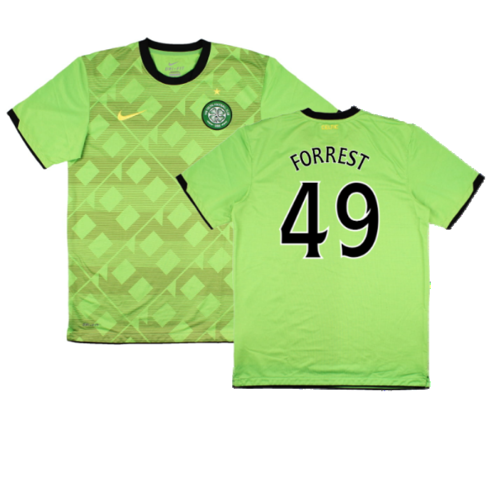 Celtic 2010-11 Away Shirt (Sponsorless) (M) (Excellent) (Forrest 49)_0