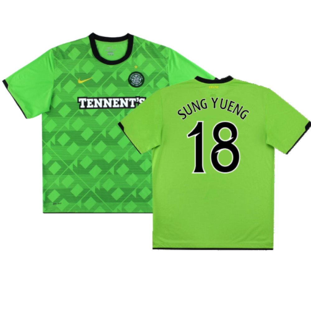 Celtic 2010-11 Away Shirt (L) (Mint) (Sung Yueng 18)_0