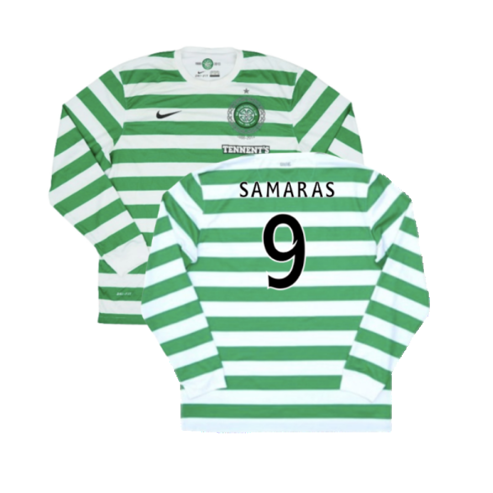 Celtic 2012-13 Long Sleeved Home Shirt (XL) (Excellent) (Samaras 9)_0