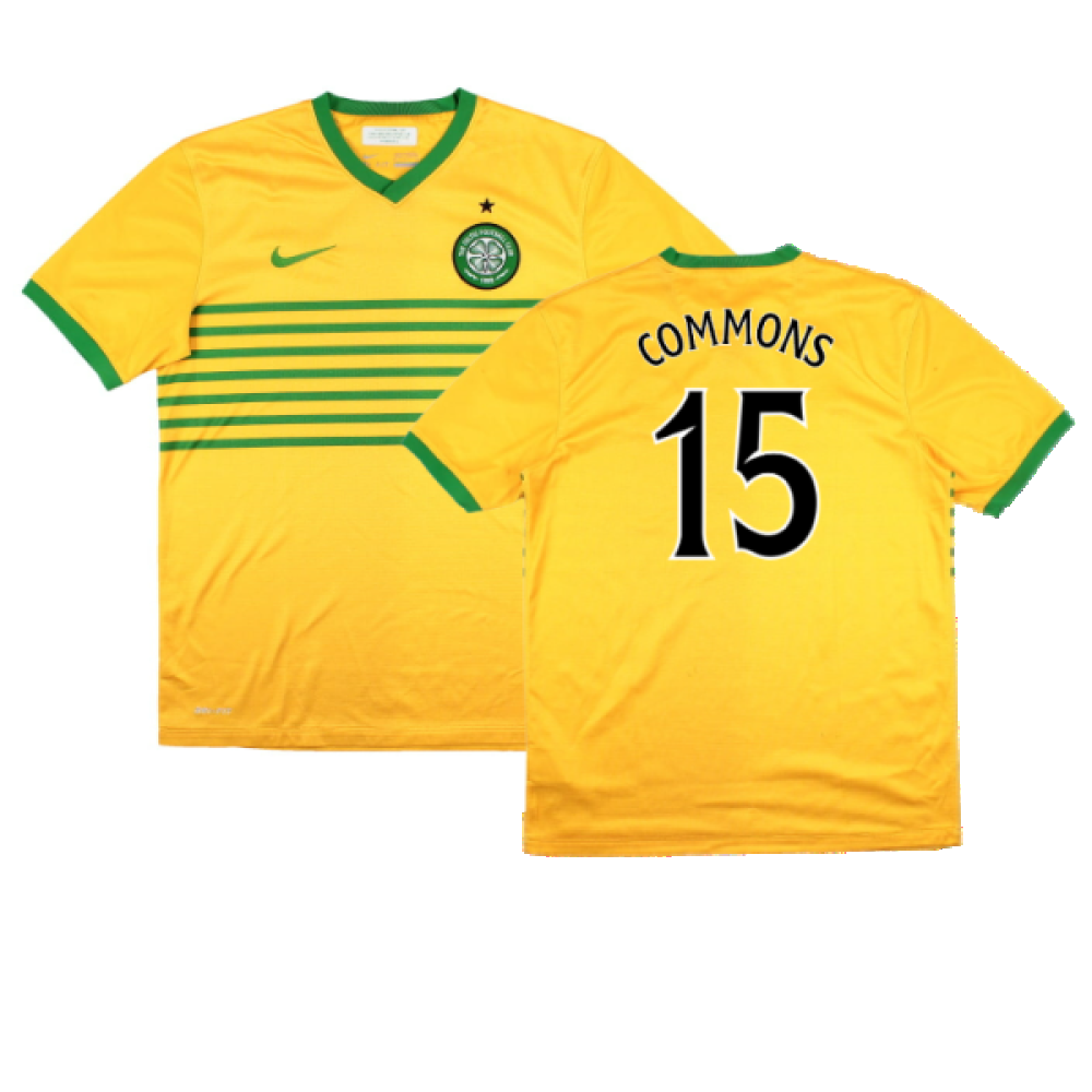 Celtic 2013-14 Away Shirt (Sponsorless) (M) (Very Good) (Commons 15)_0