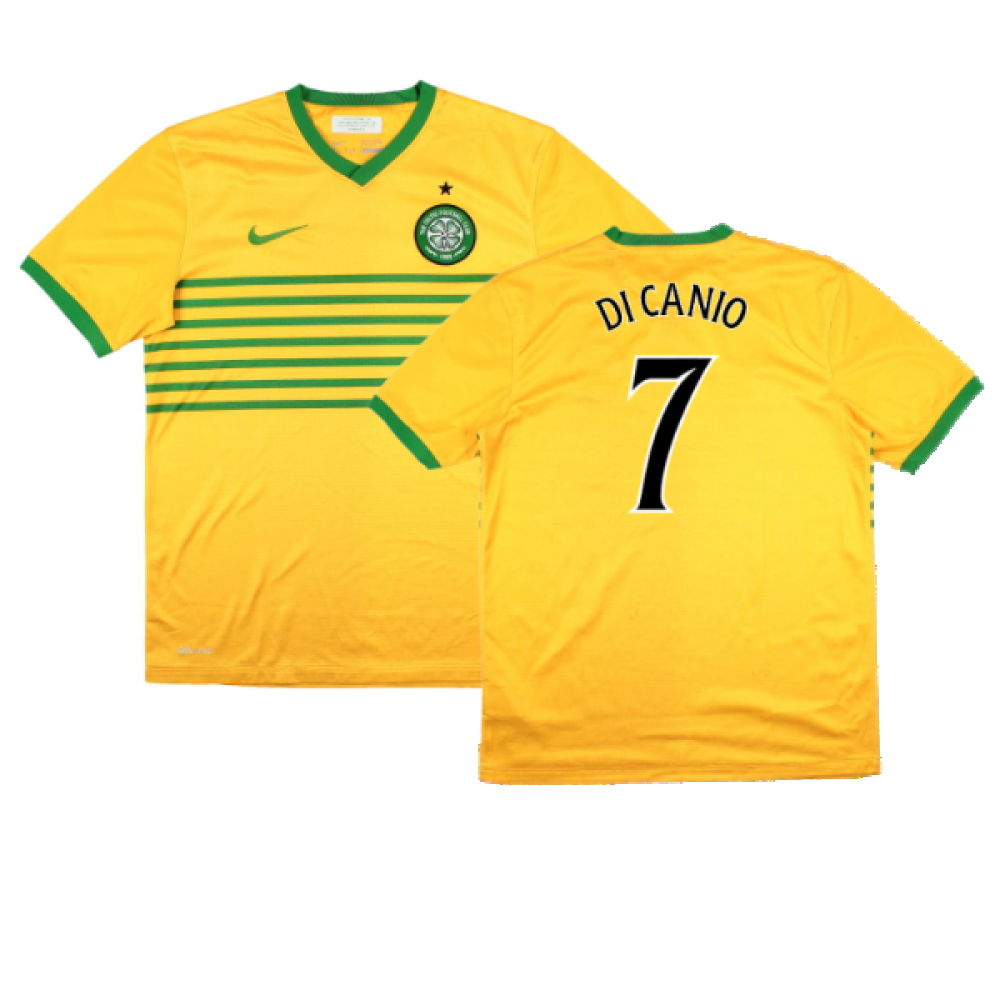 Celtic 2013-14 Away Shirt (Sponsorless) (XL Boys) (Good) (Di Canio 7)_0