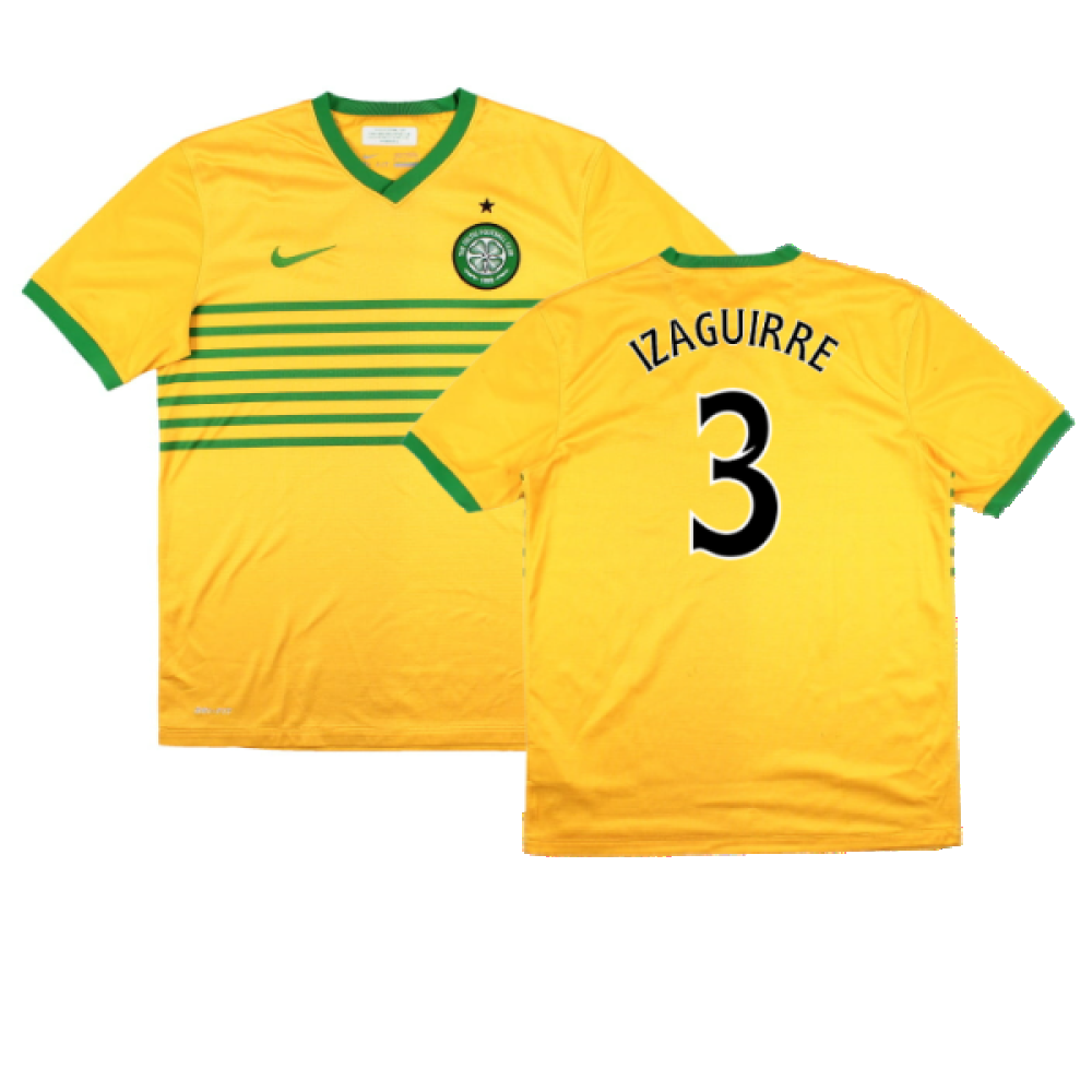 Celtic 2013-14 Away Shirt (Sponsorless) (XL Boys) (Good) (Izaguirre 3)_0