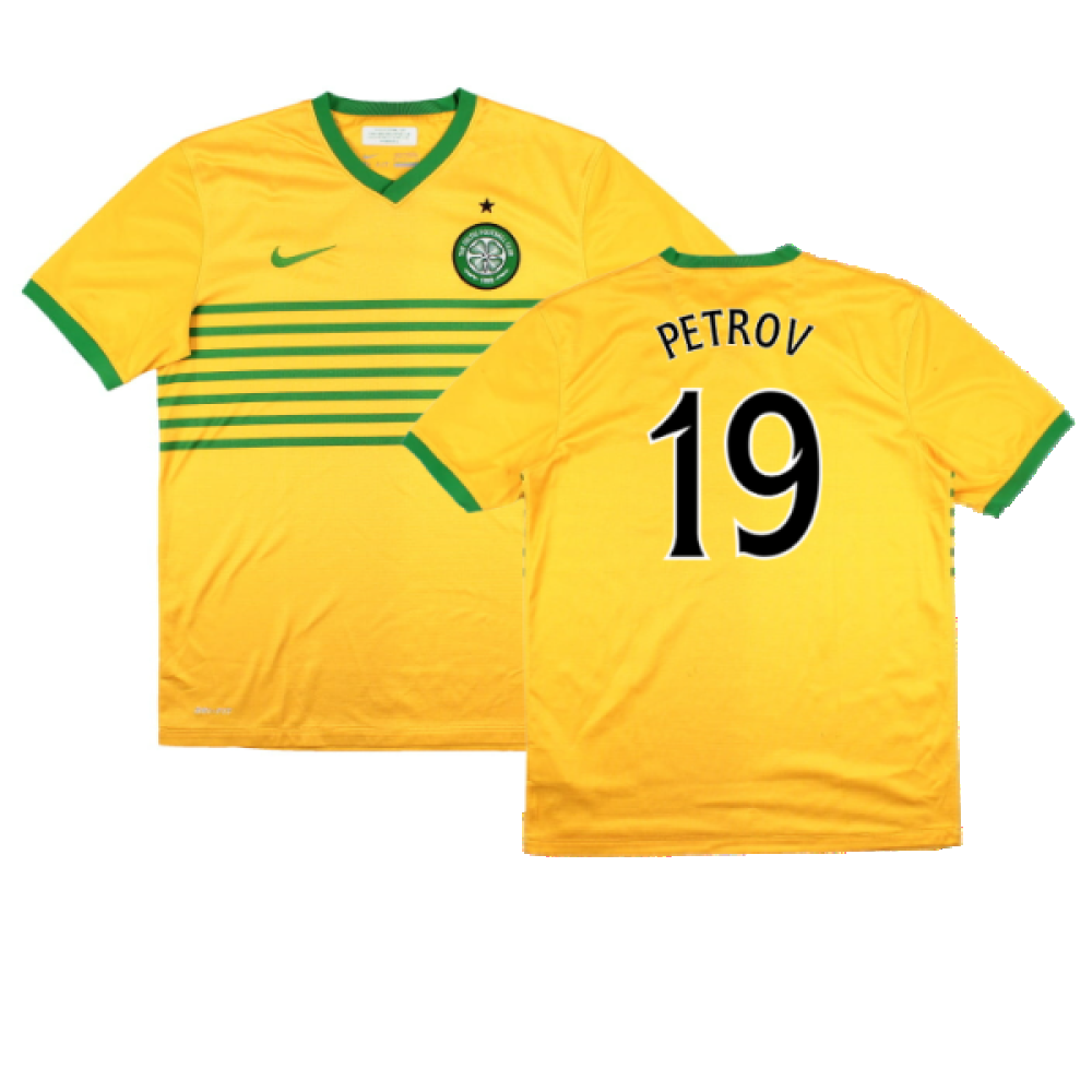 Celtic 2013-14 Away Shirt (Sponsorless) (XL Boys) (Good) (Petrov 19)_0