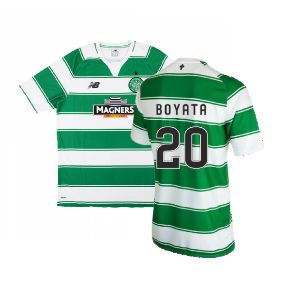 Celtic 2015-16 Home Shirt (Excellent) (Boyata 20)_0