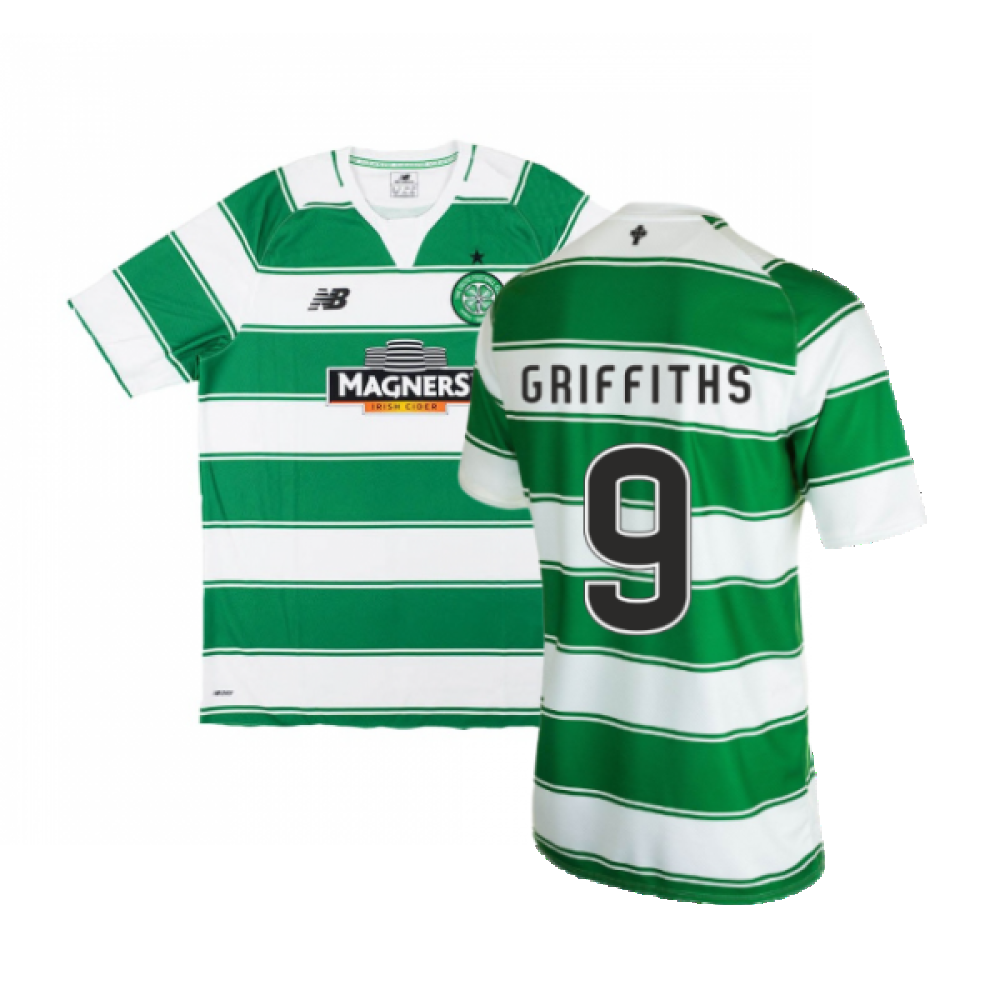 Celtic 2015-16 Home Shirt (Excellent) (Griffiths 9)_0