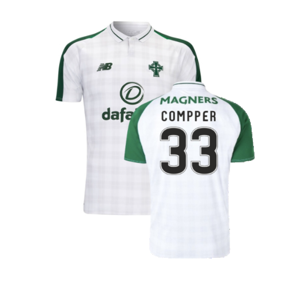 Celtic 2018-19 Away Shirt (s) (Excellent) (Compper 33)_0