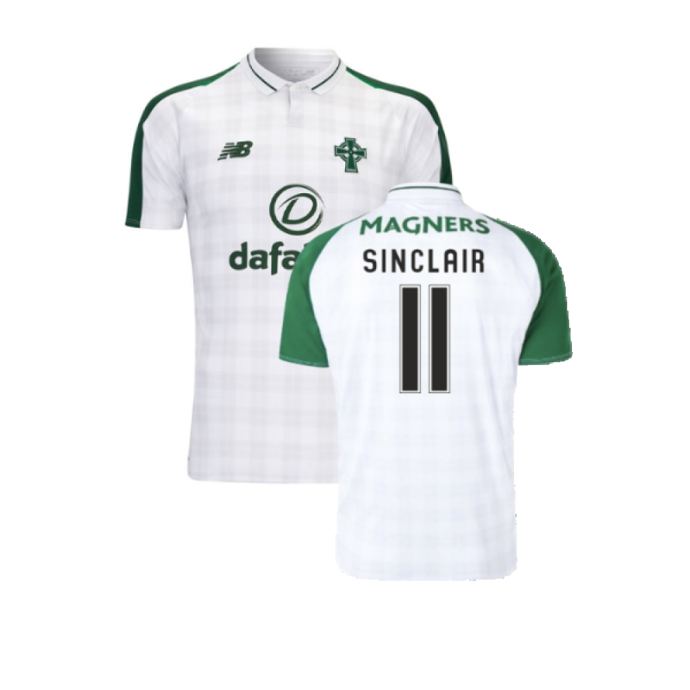 Celtic 2018-19 Away Shirt (s) (Excellent) (Sinclair 11)_0