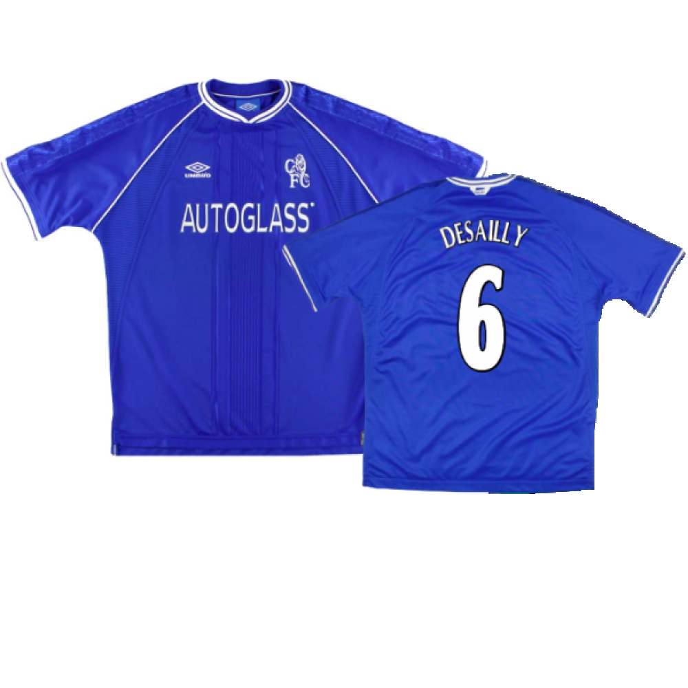 Chelsea 1999-01 Home (XL) (Excellent) (Desailly 6)_0