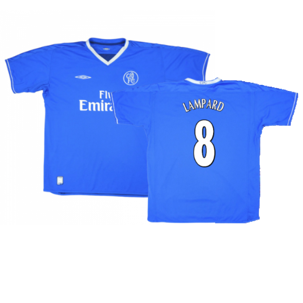 Chelsea 2003-05 Home Shirt (XXL) (Excellent) (Lampard 8)_0