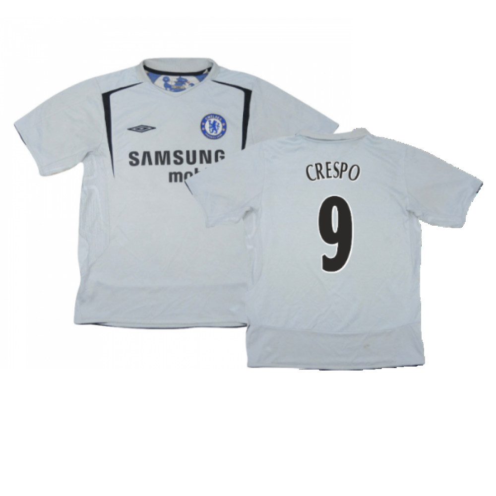 Chelsea 2005-06 Away Shirt (2XL) (Good) (Crespo 9)_0