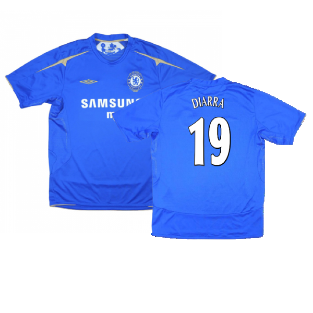 Chelsea 2005-06 Home Shirt (S) (Mint) (Diarra 19)_0