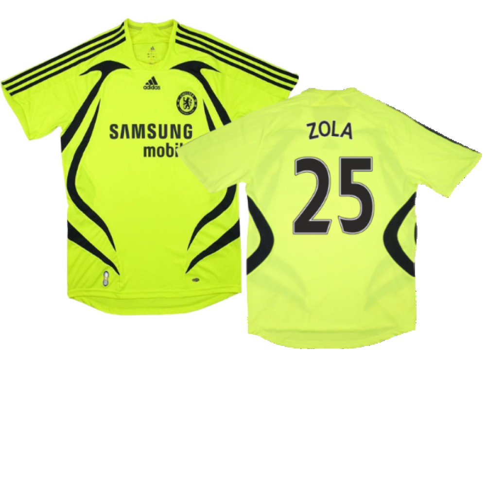 Chelsea 2007-2008 Away Shirt (S) (Good) (Zola 25)_0