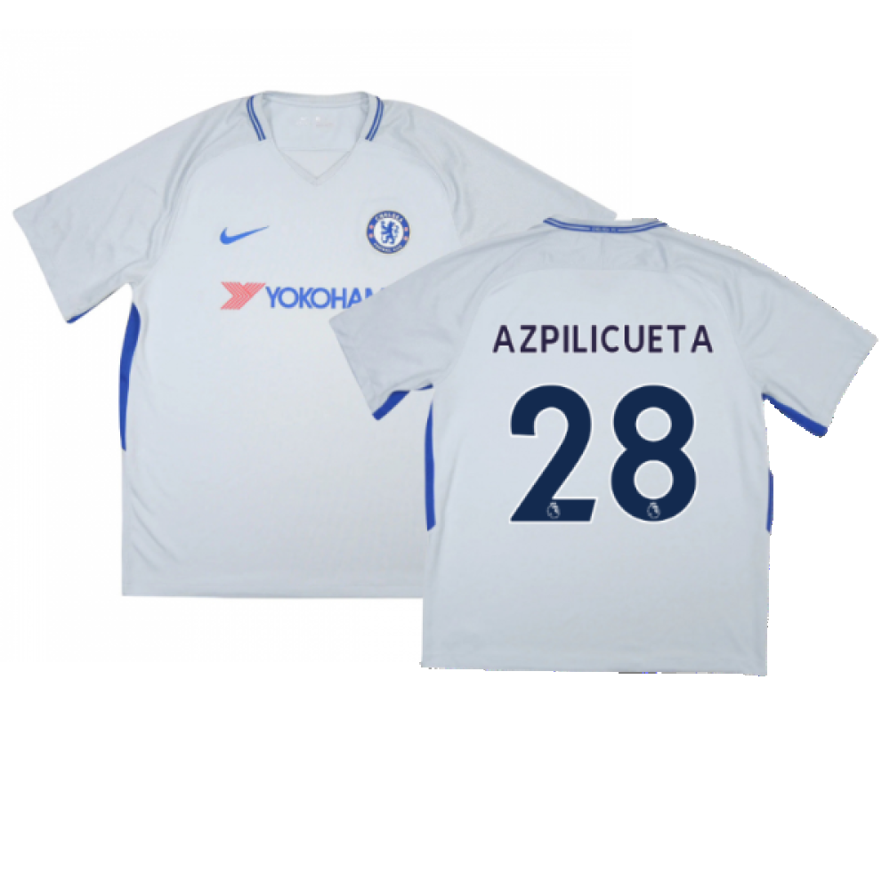 Chelsea 2017-18 Away Shirt (Very Good) (Azpilicueta 28)_0