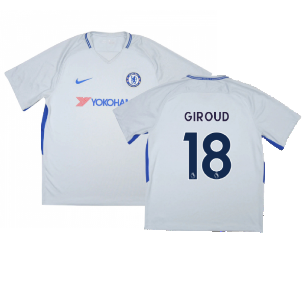 Chelsea 2017-18 Away Shirt (Very Good) (Giroud 18)_0