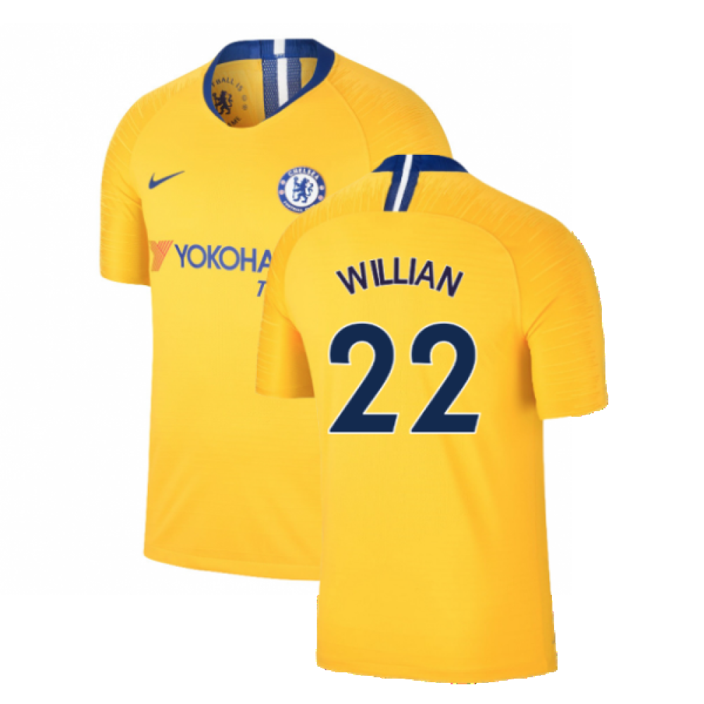 Chelsea 2018-19 Away Shirt (Very Good) (Willian 22)_0