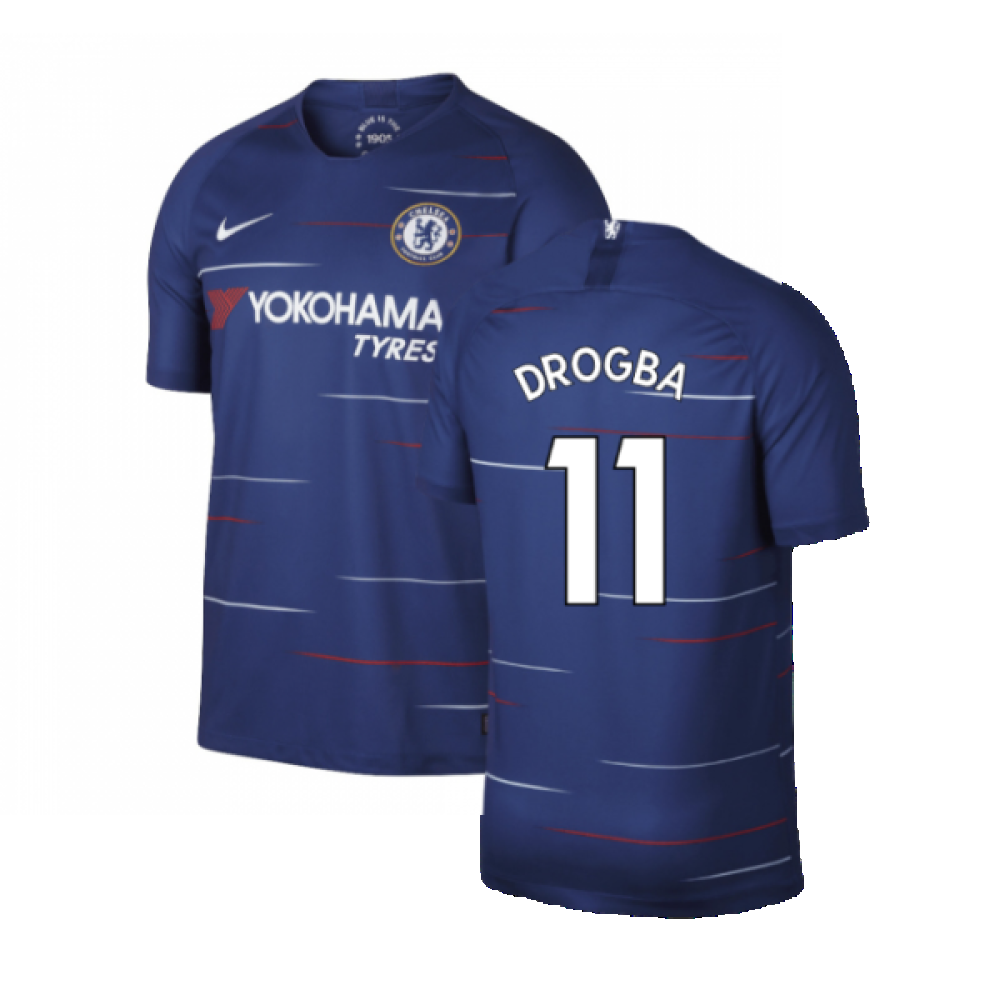 Chelsea 2018-19 Home Shirt (XL) (BNWT) (Drogba 11)_0