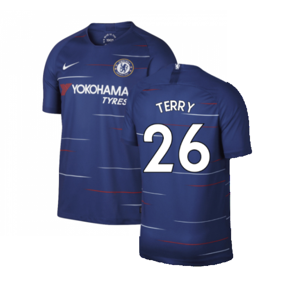 Chelsea 2018-19 Home Shirt (S) (Mint) (Terry 26)_0