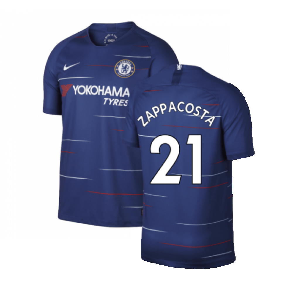 Chelsea 2018-19 Home Shirt (S) (Mint) (Zappacosta 21)_0