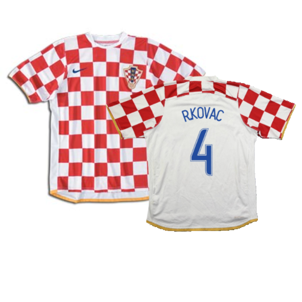 Croatia 2006-08 Away Shirt (S) (Very Good) (R.Kovac 4)_0