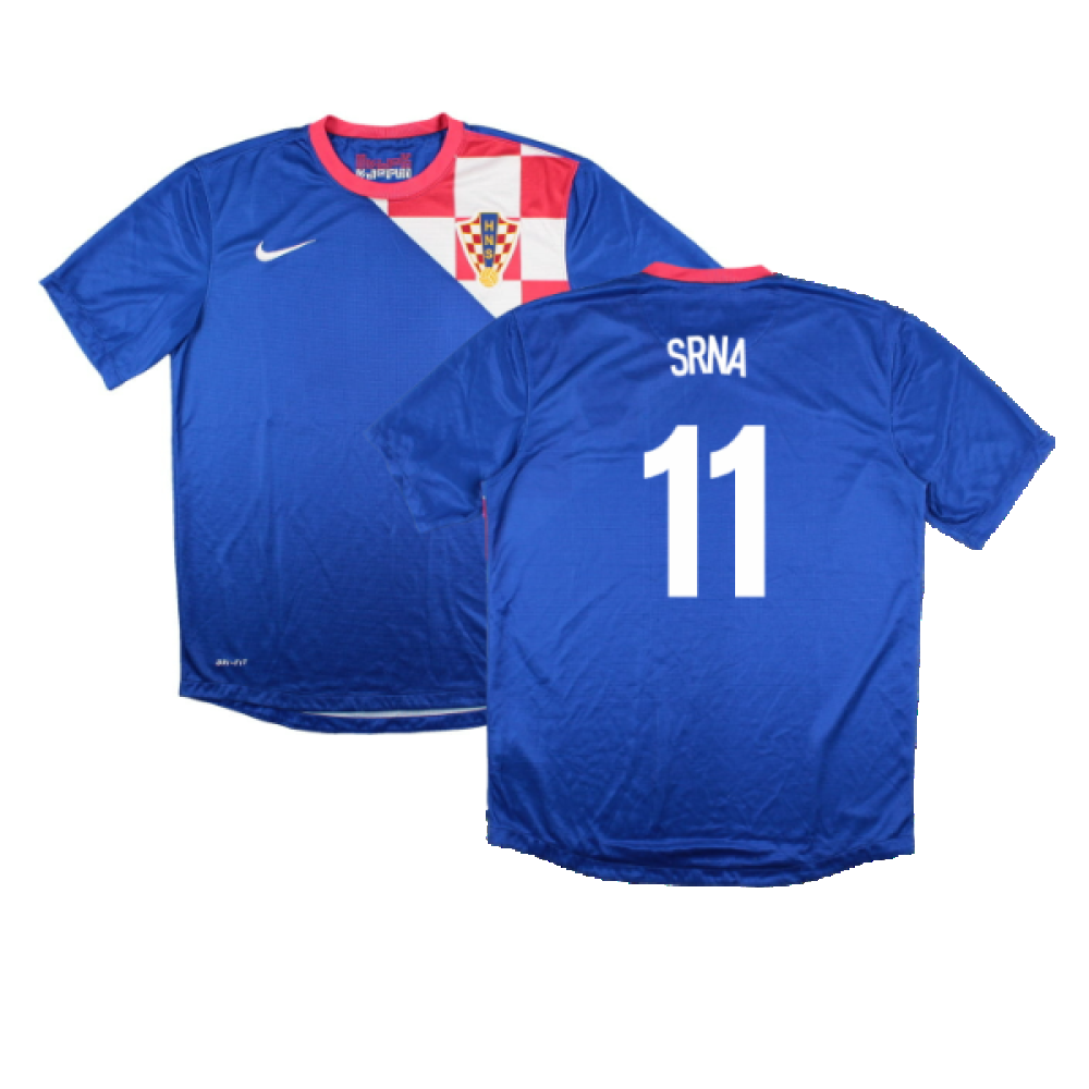 Croatia 2012-14 Away Shirt (S) (Very Good) (Srna 11)_0