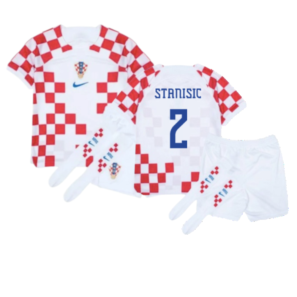 Croatia 2022-2023 Home Mini Kit (6-7y) (BNWT) (Stanisic 2)_0